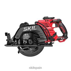 sierras SKIL Sierra circular con mango trasero pwr core 20 xp sin escobillas, 2 x 20 V, 7-1/4 pulg. 26R6P29